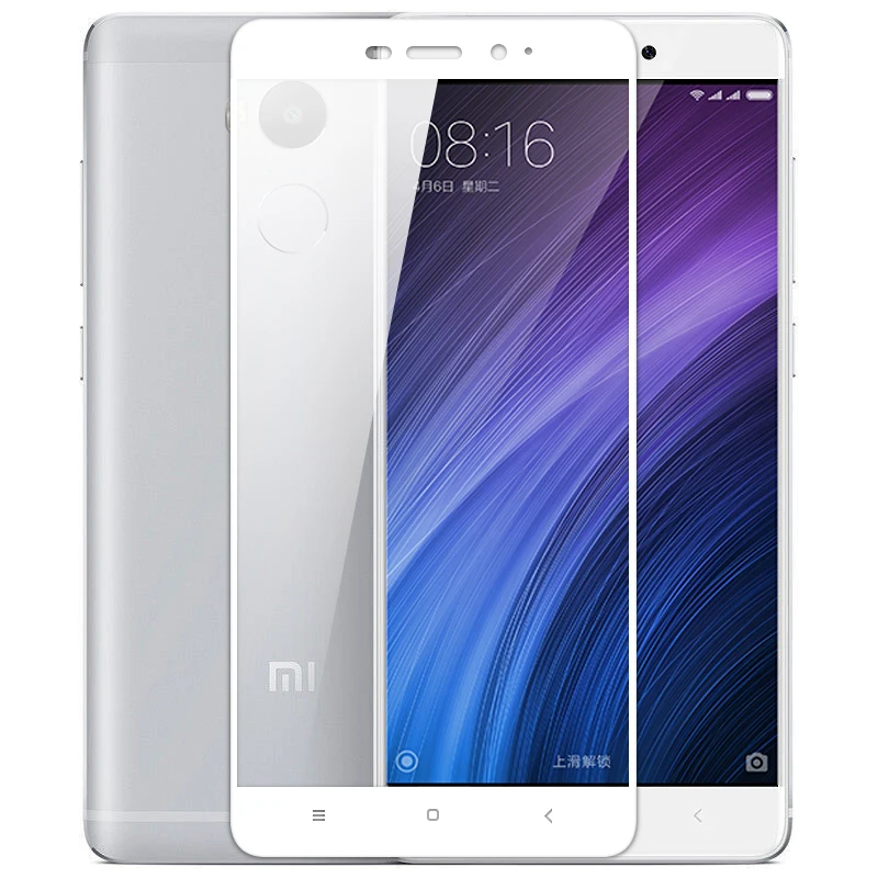 Для Xiaomi Redmi 4A/Redmi 4 Prime защита экрана 2.5D уровень твердости 9H полный охват закаленное