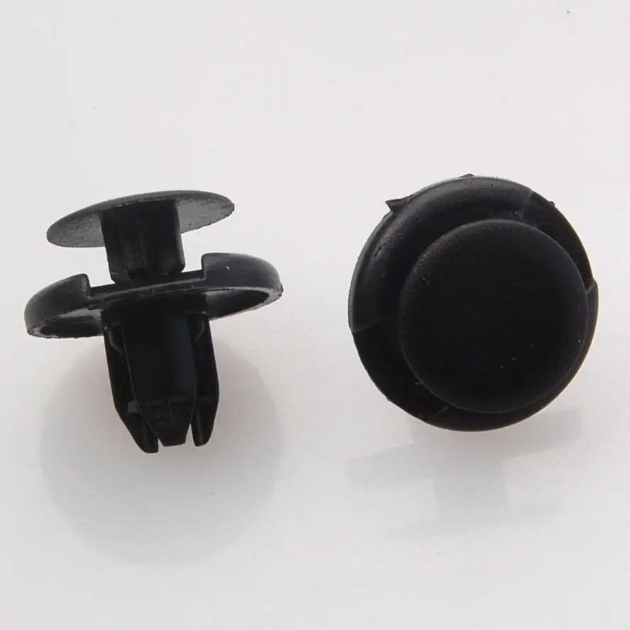 BBQFUKA 50Pcs Car Fender Bumper Hood Trim Push Type Retainer clip