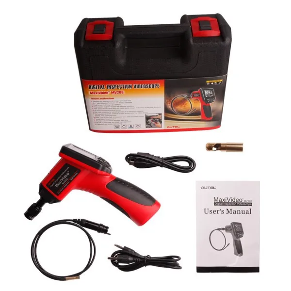 Autel Maxivideo MV208 Цифровая фотодиагностика бороскоп эндоскоп камера 8 5 мм Бесплатная