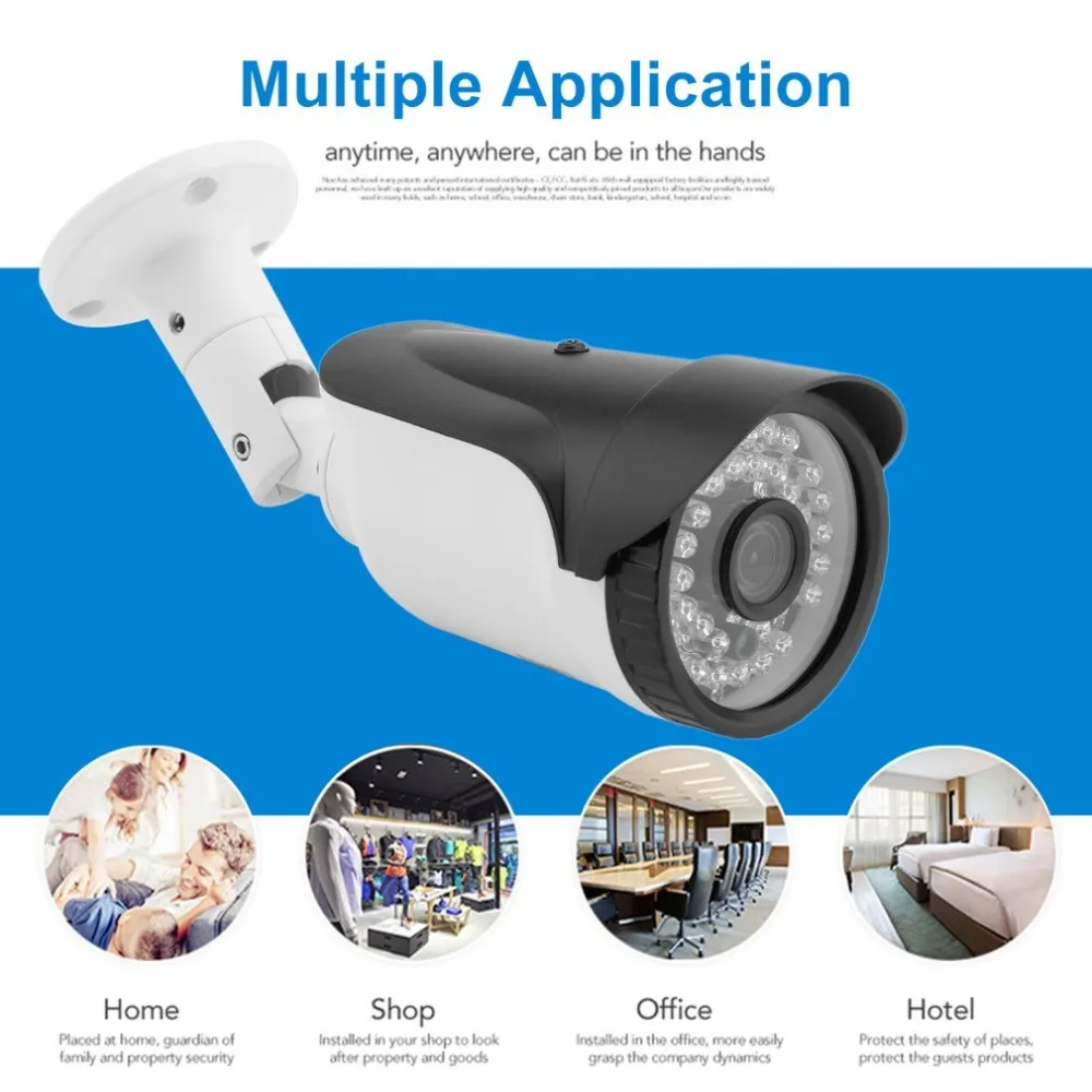 

3.6mm Lens IP Camera 960P 1080P Outdoor Surveillance Webcam Durable AHD Video Camera Household Protecting Security System