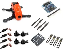 No robocat drone con cámara 12a esc naze32 orange 270mm 3 k de Fibra de carbono fpv RC avión LHI 2204 Motor mini dron Quadcopter