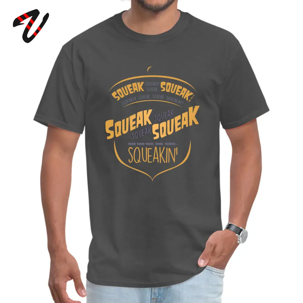 New Design Mens Top T-shirts Crewneck Short Sleeve All Cotton Squirrel Talk T Shirt Printed Tee-Shirts Top Quality Squirrel Talk -17220 carbon