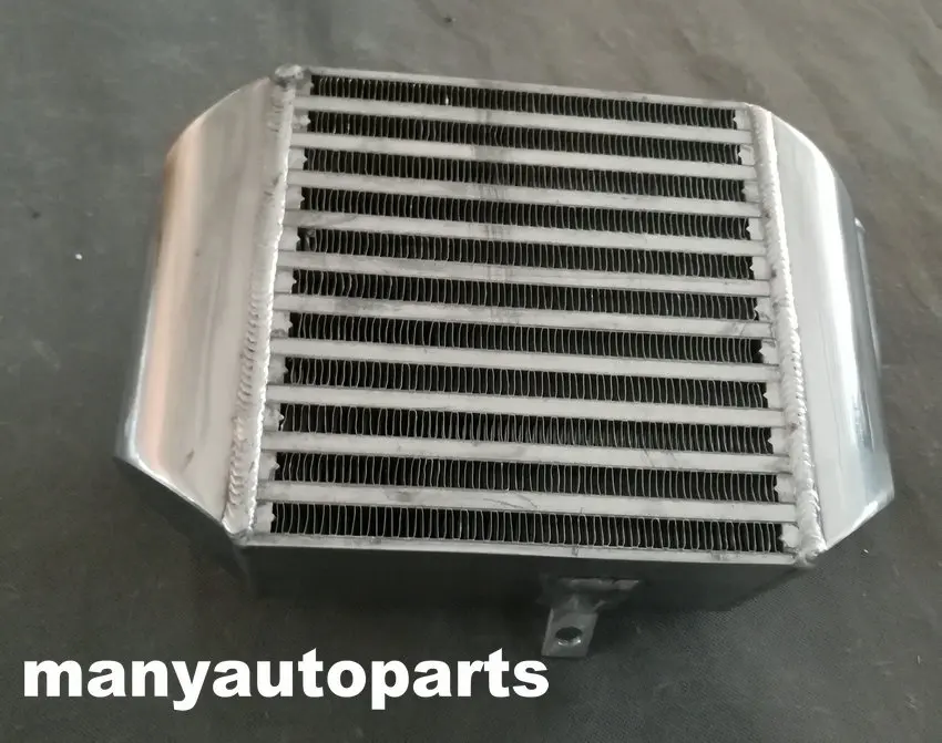 90 мм Толстая Пара алюминиевый интеркулер для AUDI A4 B5 S4 RS4 A6 C5 2 7 T BI TURBO|intercooler audi