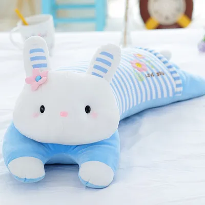 

creative new design prone long rabbit doll plush toy about 70cm rabbit doll soft throw pillow, birthday gift x070