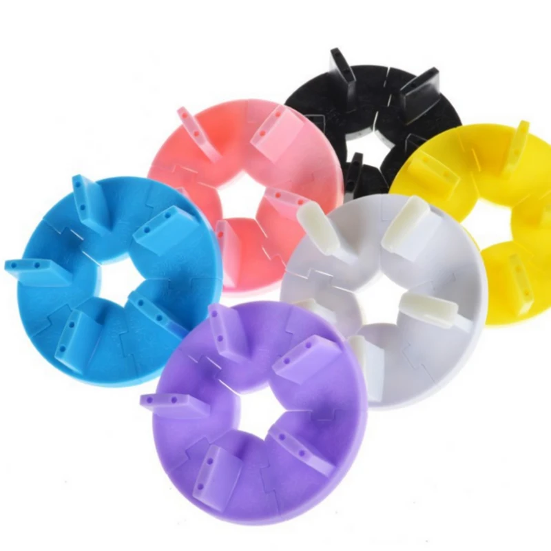 2018 New Nail Tools Beginners Exercise rack Plastic Detachable Color Card Holder Lotus base Showing Shelf Fixed Display Stand |