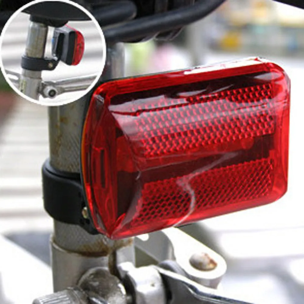 Excellent 2018 New Bicycle 5LED Bicycle Taillights Warning Lights #NE912 0
