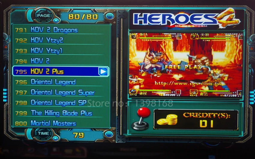 800 в 1 игры Heroes of the stom 4 HD Jamma мультиигровая печатная плата VGA/CGA выход для CRT/LCD
