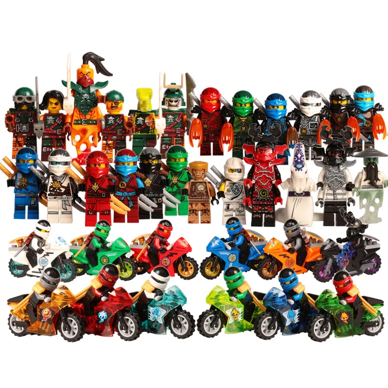 Hot Building Blocks Ninjagoes Sets Bricks Kai Jay Cole Zane Nya Lloyd Weapon Action font b