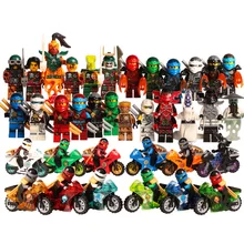 Hot Building Blocks Ninjagoes Sets Bricks Kai Jay Cole Zane Nya Lloyd Weapon Action font b