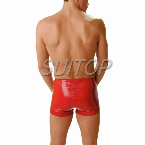 

Men 's latex boxer shorts for adult people