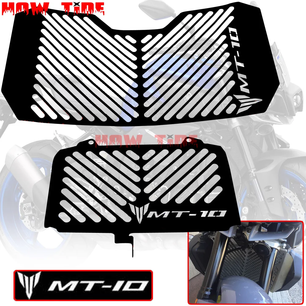 

Motorcycle Accessories Radiator Guard Protector Grille Grill Cover For YAMAHA MT10 MT-10 MT 10 2016-2017