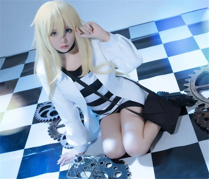 Аниме ангелы смерти костюм для косплея Rachel Gardner женский Satsuriku no Tenshi Cos полный