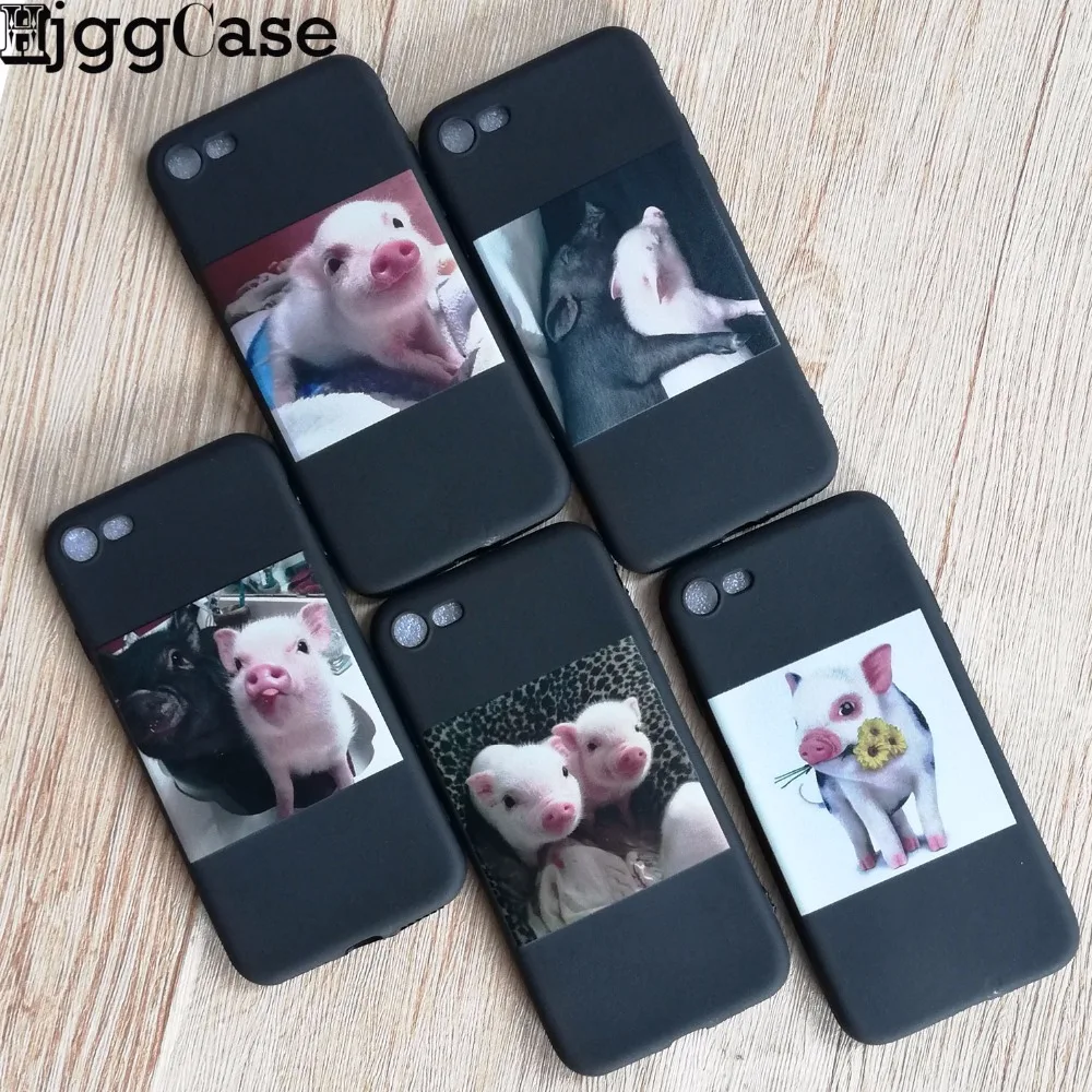 Чехол для телефона с забавным мультяшным рисунком свиньи Для iphone 11 Pro XS MaxX XR чехол