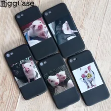 Чехол для телефона с забавным мультяшным рисунком свиньи Для iphone