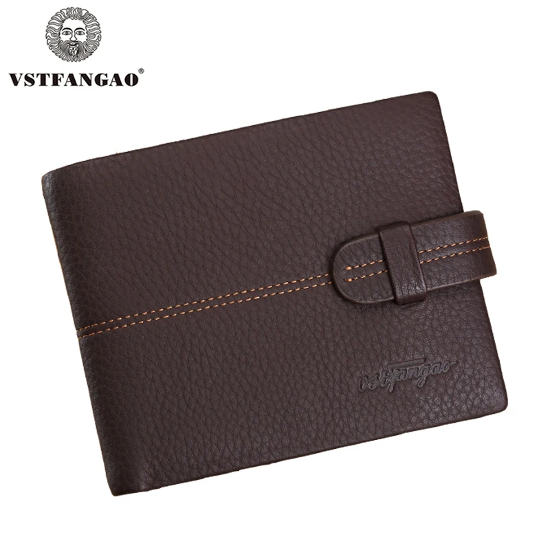Mens Retro Leather Bifold Wallet Credit ID Card Slim Coin Purse Fashion