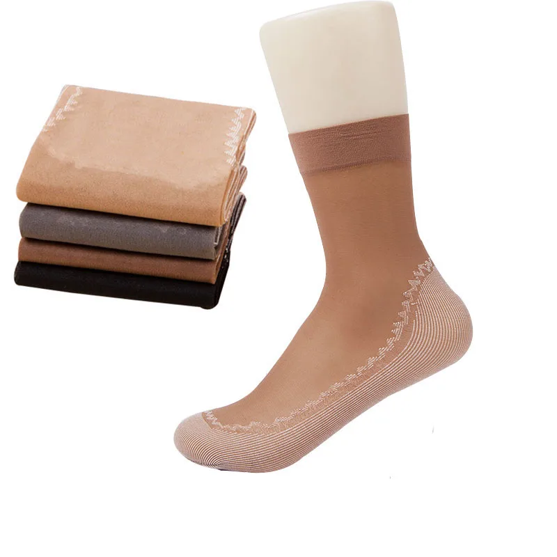 

5 Pairs/ Lot Velvet Silk Womens Summer Socks Cotton Bottom Soft Non Slip Sole Massage Wicking Slip-resistant Spring Autumn Socks