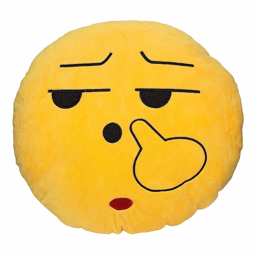 Buy Emoji Smiley Pillow Soft Bolster Cushion Cotton