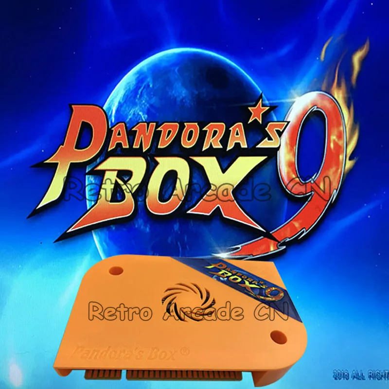 Arcade DIY kit with Pandora box 9 arcade version 1500 in 1 motherboard copy sanwa OBSC button joystick HDMI VGA for PC TV PS