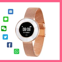 Smart Watch X6 fashion Smart Band good gift for girlfriend Pedometer IP68 Waterproof Bracelet Blood pressure for women ladies