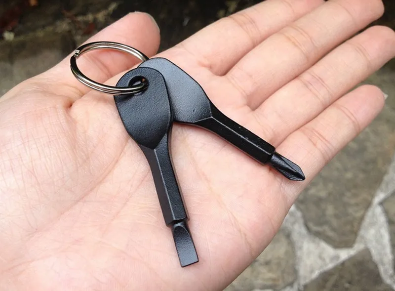 Портативный брелок кольцо для ключей|slotted screwdriver|screwdriver key ringscrewdriver |