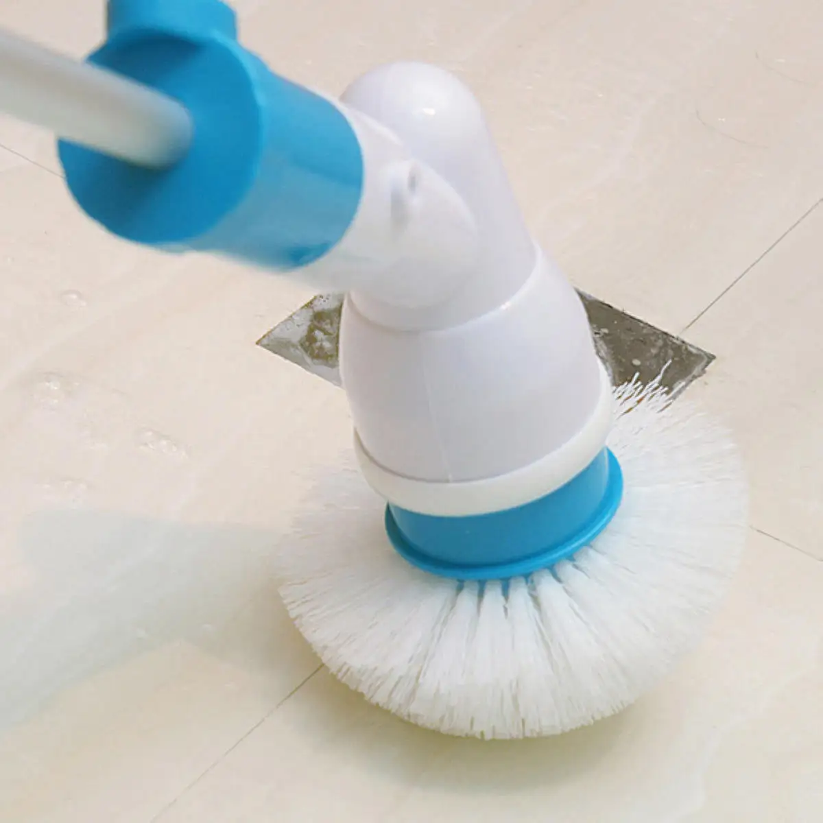 1set HQ Electric Cordless Toilet Tiles Power Floor Cleaner Brush Mop Scrubber ABS