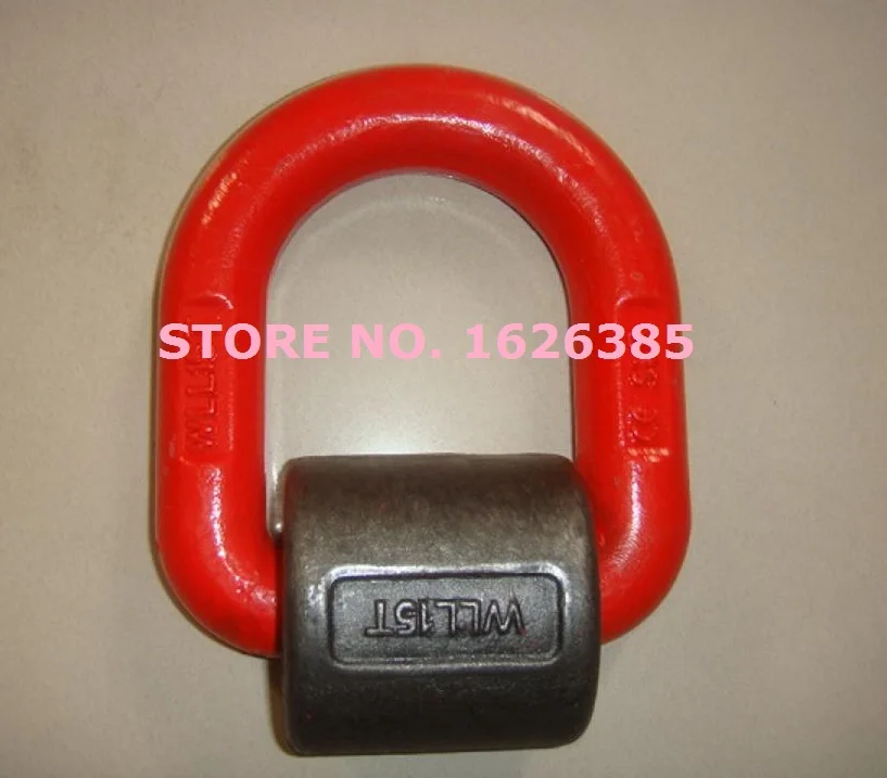 15Ton D lifting point welded soldering on pivoting D link rigging