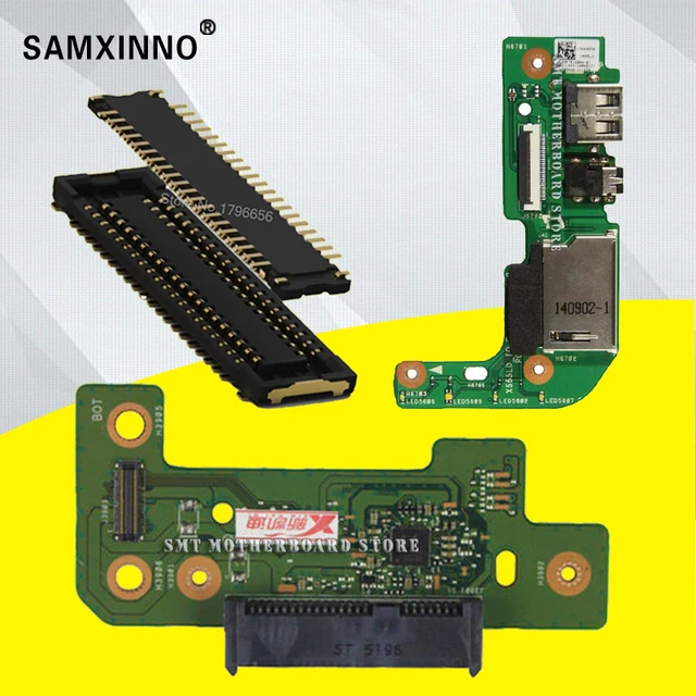 For ASUS X555LD W519L K555L A555L X555LJ R556L X555LB X555LP F555L X555LN Interface and HDD Hard Drive board and IO USB AUDIO