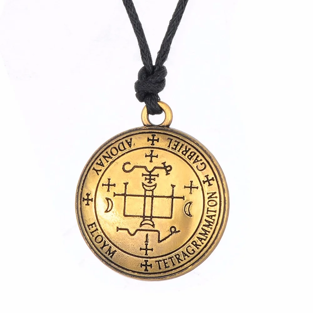 Lemegeton ювелирные изделия wicca Sigil of Archangel Габриэль Рафаэль закиль Майкл Уриэль