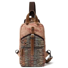 Модный Национальный стиль Мужская нагрудная сумка тренд Ретро женские дорожные холщовые сумки многофункциональная сумка на одно плечо Повседневная сумочка