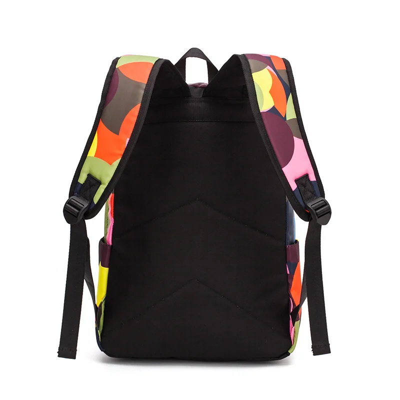FengDong, детские школьные сумки для девочек, водонепроницаемая нейлоновая сумка-книга для девочек, разноцветный Камуфляжный школьный рюкзак, детский модный рюкзак