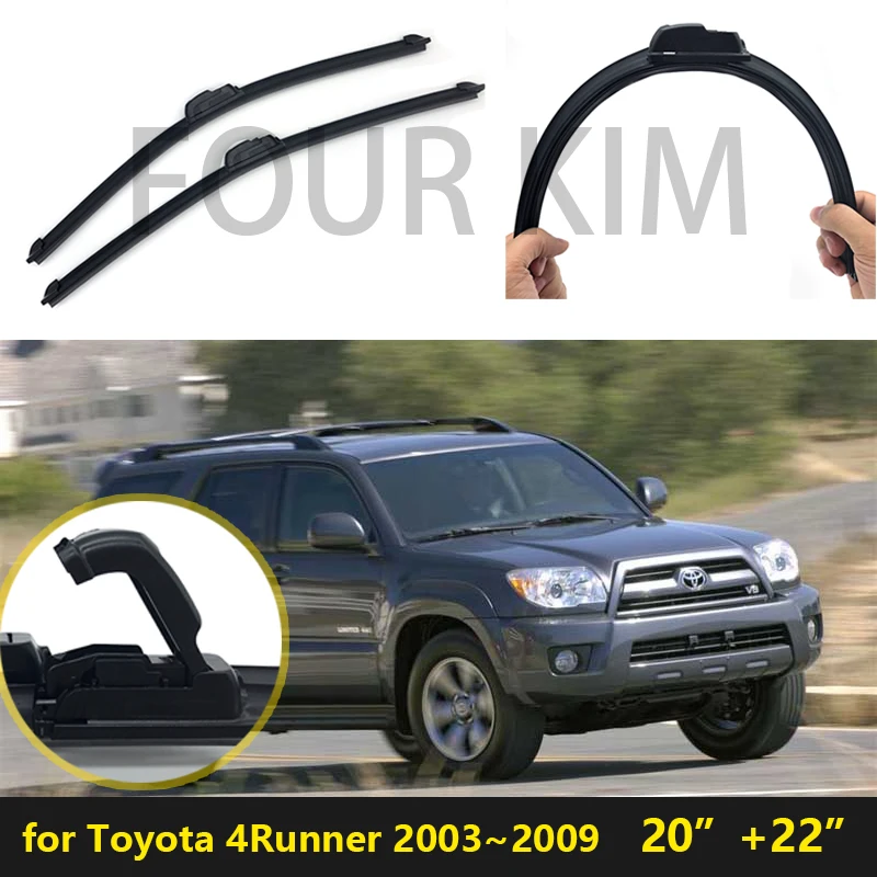 for Toyota 4Runner 20032009 Universal wiper Car windshield wiper
