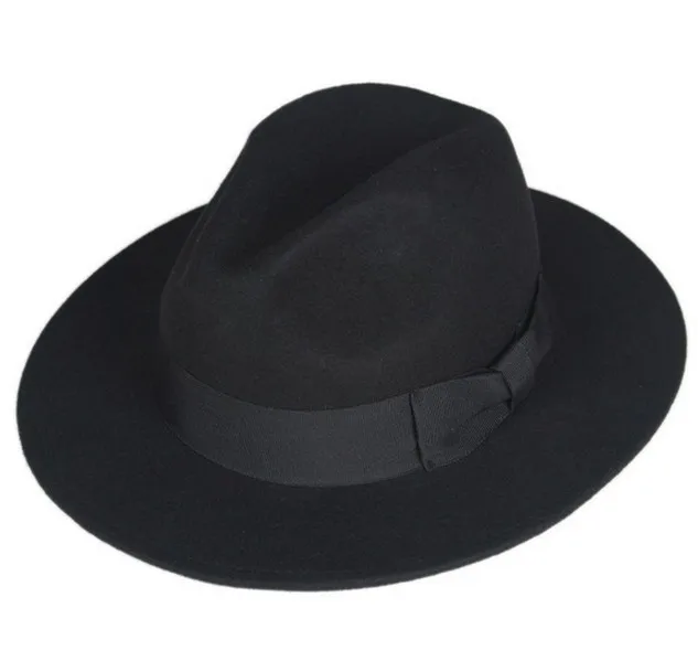 Retro Brand New Fashion Women s Men s Wide Brim Fedora Hat Summer Panama Sun jazz