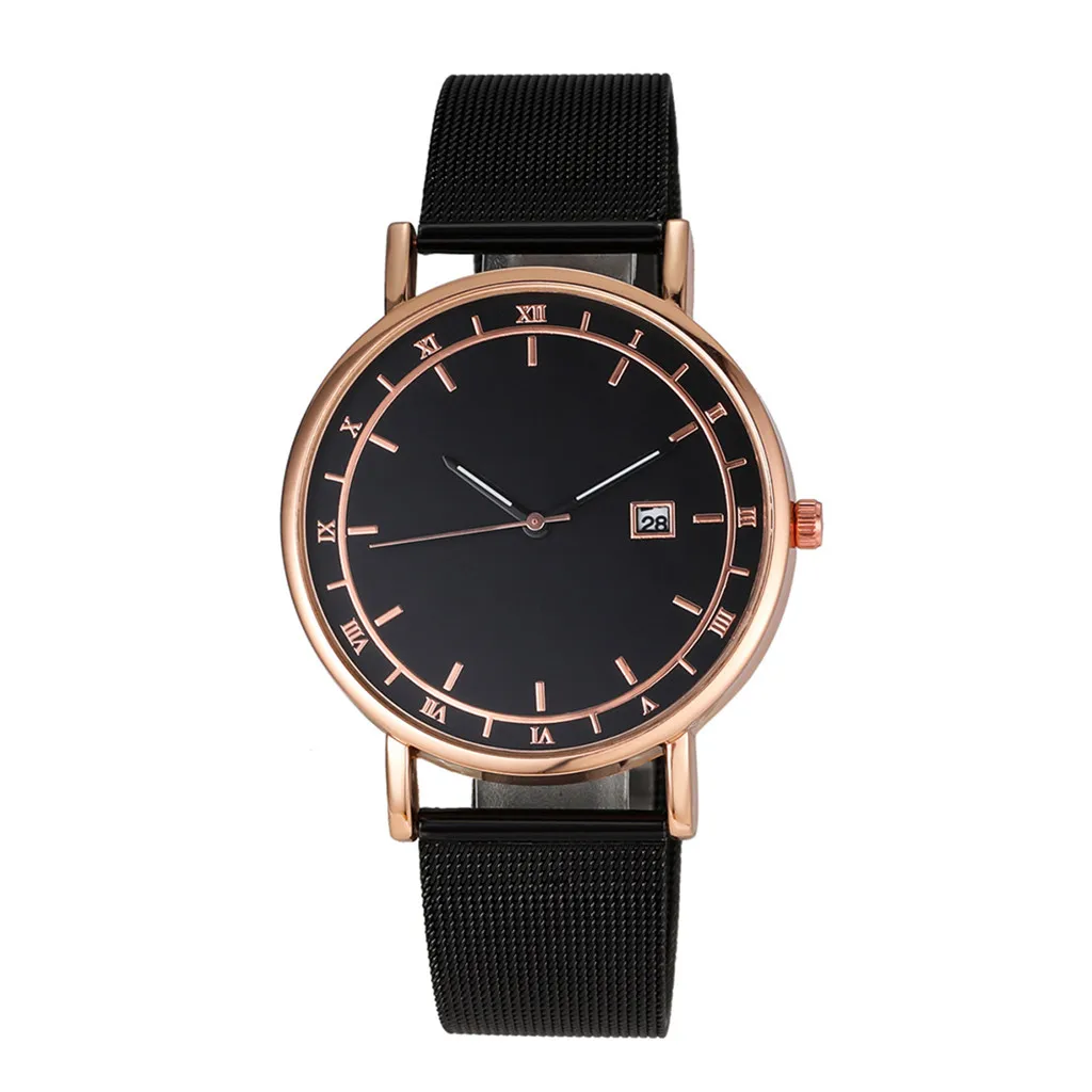 

Zerotime #P5 2019 NEW FASHION Business Simple Multi Scale Dial Calendar Net With Quartz Watch Luxury daily wear Free Shipping