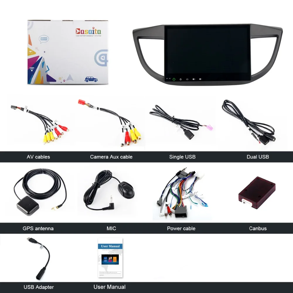 Best 2 din Car Radio GPS Android 9.0 For Honda CRV 2012 2012 2014 2015 CR-V GPS Navigation with 10.2" IPS Screen PX5 4G 32G Octa-Core 4 Best 2 din Car Radio GPS Android 9.0 For Honda CRV 2012 2012 2014 2015 CR-V GPS Navigation with 10.2" IPS Screen PX5 4G 32G Octa-Core 4