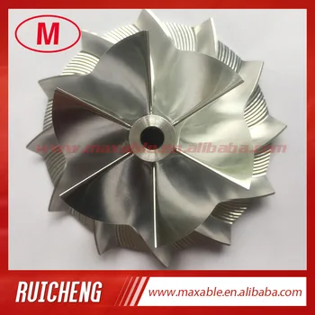 

TD04HL 45.00/64.89mm 6+6 blades high performance turbocharger billet/milling/aluminum 2618 compressor wheel