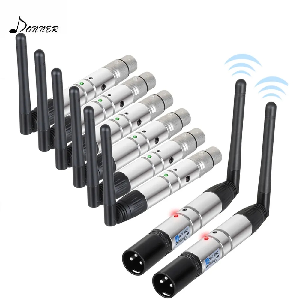 Donner DMX512 беспроводной контроллер передатчик приемник ISM Dfi 400 м расстояние связи