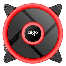 Aigo Aurora Plus 120mm Case LED 4 pin Fan Cooling For Computer 12V Cooling Fan Double