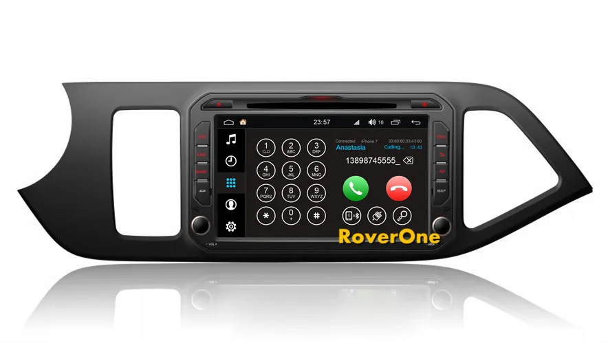 Top For Kia Morning Picanto Naza Suria Euro Star Android 8.0 Autoradio Car DVD Radio Stereo GPS Navigation Sat Navi Bluetooth S200 6