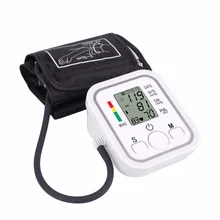 Upper Arm Blood Pressure Monitor Portable tonometer health care bp Digital Blood Pressure Monitor meters sphygmomanometer