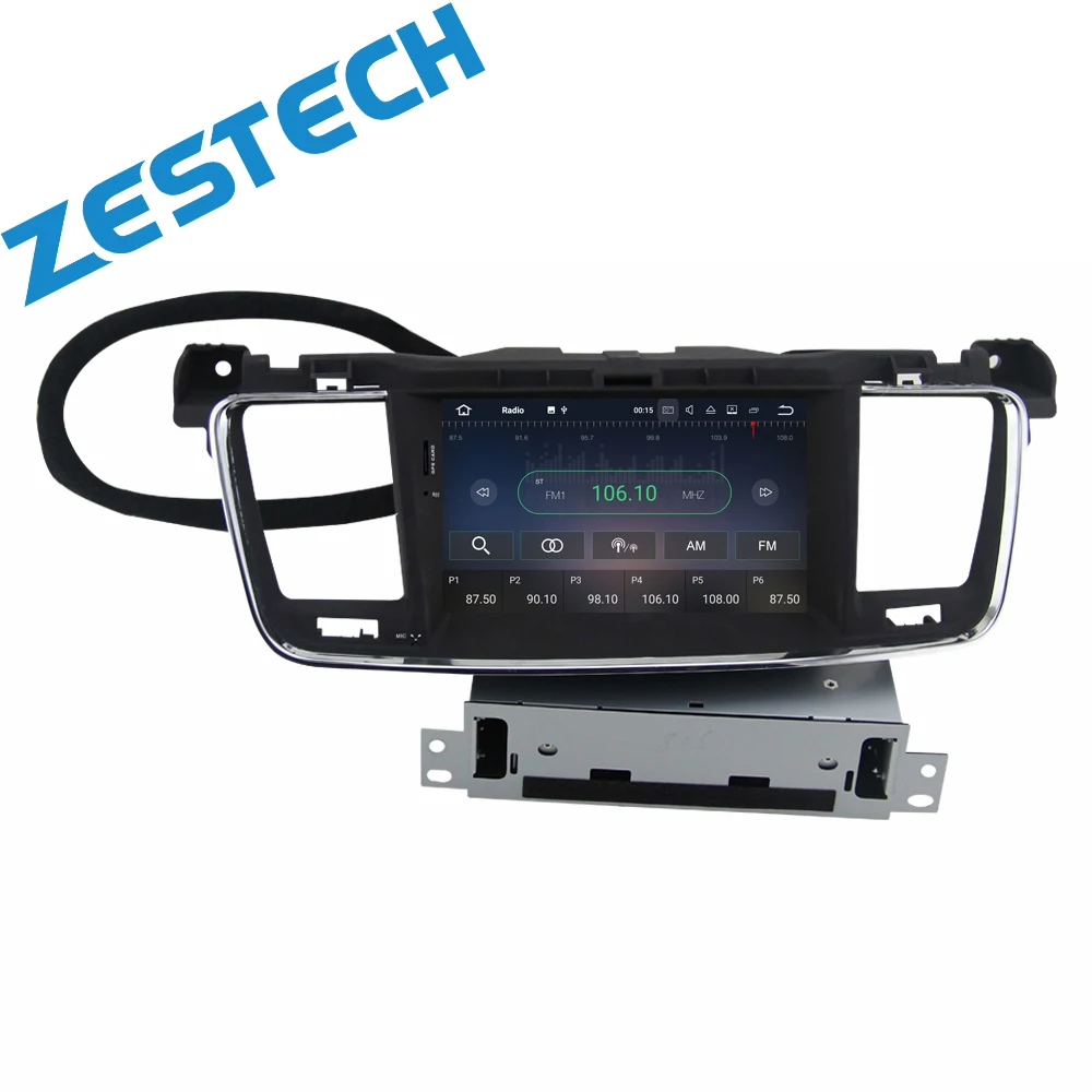 Flash Deal android car dvd player for Peugeot 508 with WiFi/Bluetooth/Steering wheel control/Music/Radio/video/camera 2