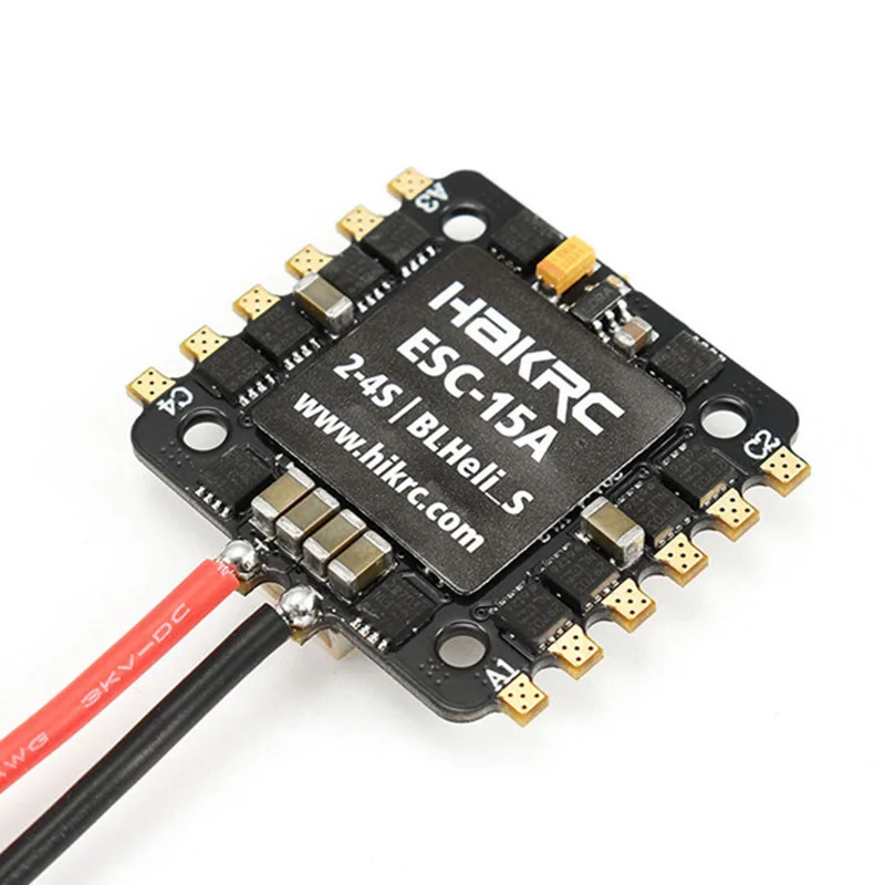 Hakrc 15A Blheli_S BB2 2-4S Dshot 4 In 1 20x20mm ESC for Racing Drone For RC Drones FPV Quadcopter Frame Kit Spare Parts | Игрушки и