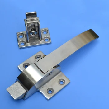 

free shipping handle Freezer handle oven door hinge Cold storage door lock adjusable latch hardware pull part Industrial plant