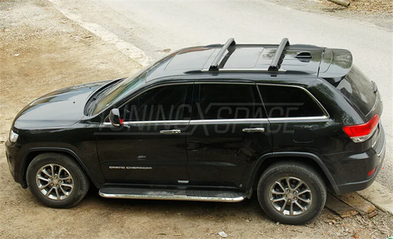 Алюминиевые поперечные весы для багажа багажник на крышу бар для Jeep Grand Cherokee 2011 2012 2013