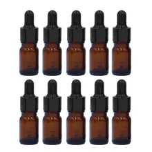 10 шт. 5/10/20 мл Пустые многоразового использования, стеклянные бутылки Портативный пеленки для путешествий и дома, бутылка эфирного масла контейнерах с жидкостью мини-проба бутылки