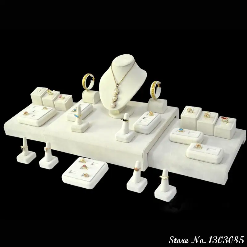 Новинка 2015 Jewellery упаковки Чехол Jewelry Дисплей реквизит счетчик витрина Кольца браслет подставка держатель