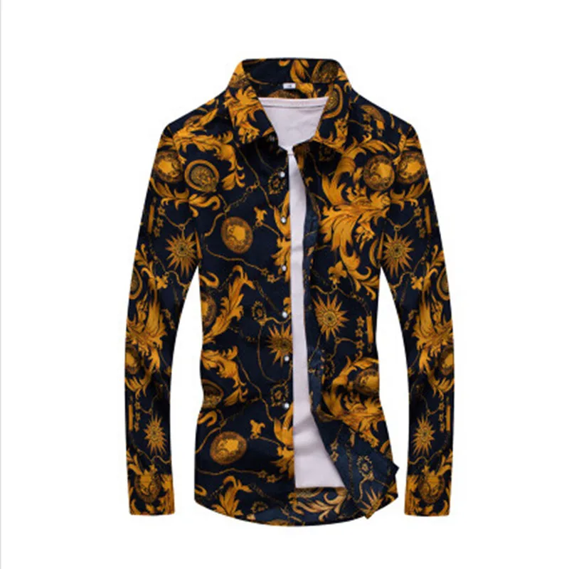 2019 الصيف جديد الرجال الأزهار قمصان M-4XL الأزياء عارضة يتأهل Camisas الأعمال اللباس الأزهار طباعة أوم قمصان 2019 الصيف جديد الرجال الأزهار قمصان M-4XL الأزياء عارضة يتأهل Camisas الأعمال اللباس الأزهار طباعة أوم قمصان