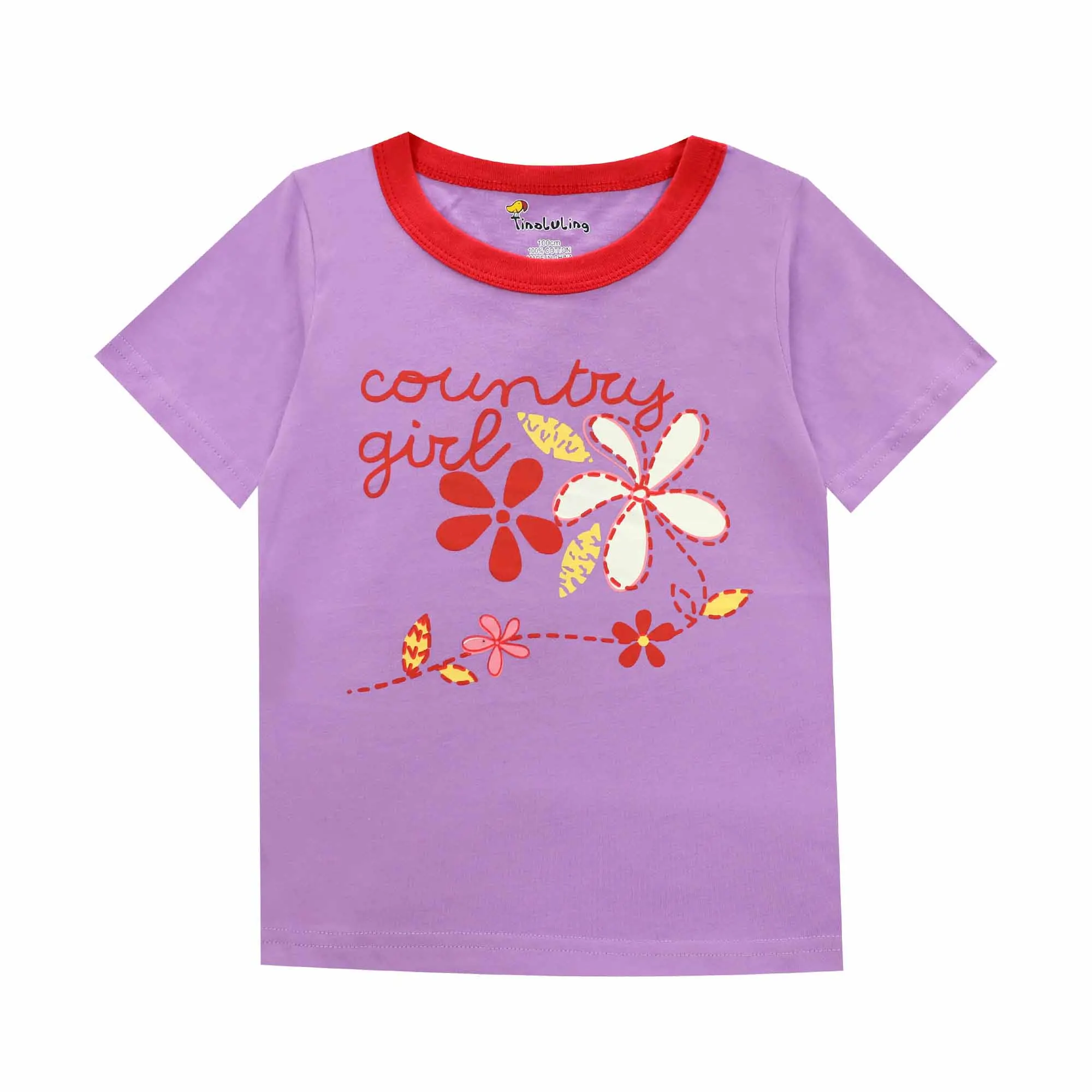 Детская футболка для отдыха детские вечерние футболки Round футболка с круглым вырезом Детская Хлопковая футболка Летняя детская футболка детская одежда - Цвет: ST05