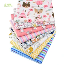 Chainho, милая серия мультфильмов, хлопковая ткань с принтом, Лоскутная Ткань для шитья своими руками, материал для детей и малышей, 50x160 см