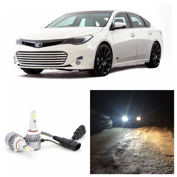 

Edislight High Power 72W 7600LM LED Headlight Kit Low Beam Bulbs For 2013 2014 2015 2016 Toyota Avalon White Car Light Headlamp