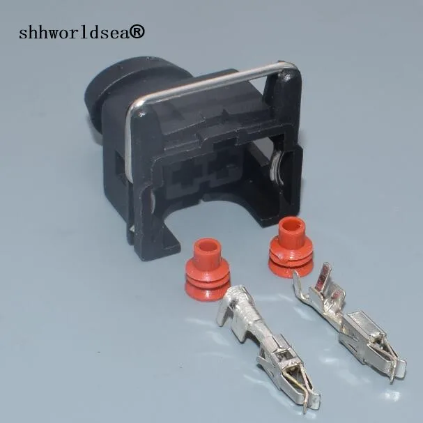 

Shhworldsea 2/5/10/30/50/100sets 2 pin auto 3.5mm car wire harness waterproof sensor plug connector 282190-1 auto Nozzle plug